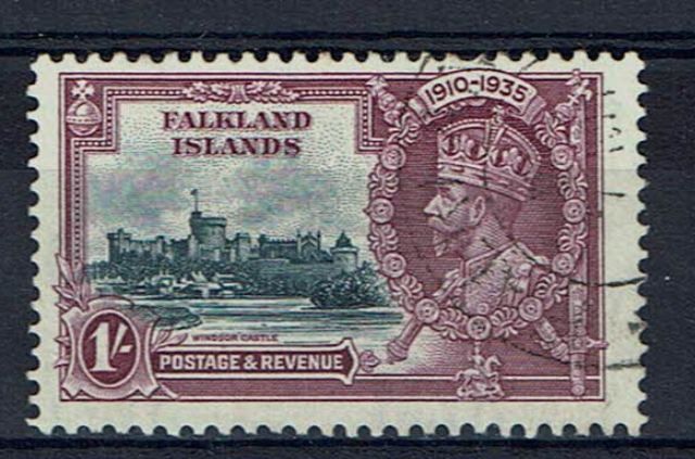 Image of Falkland Islands SG 142d FU British Commonwealth Stamp